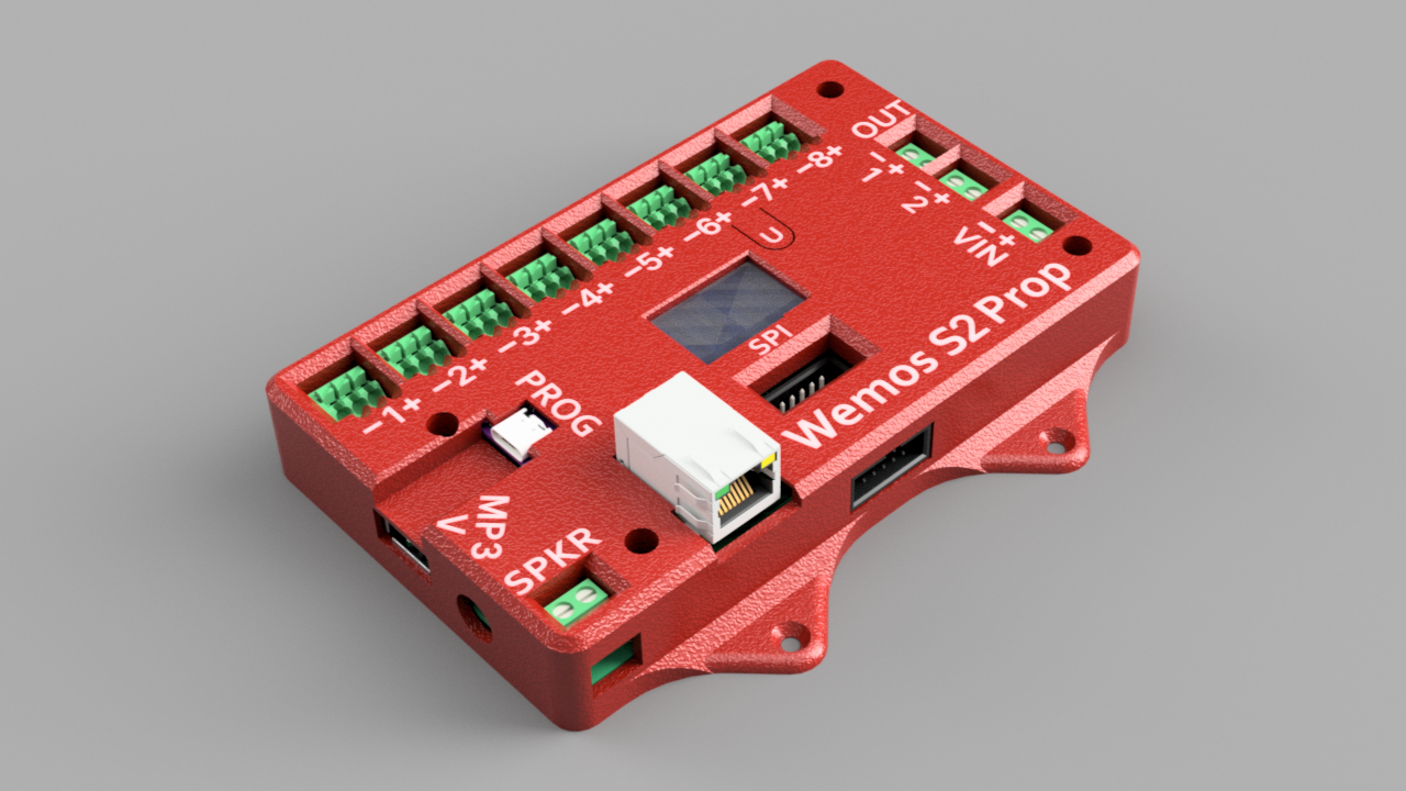 Prototyping: Wemos S2 Prop Board