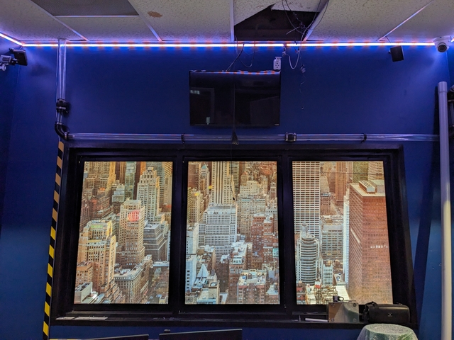 Photos of Art Heist Escape Room