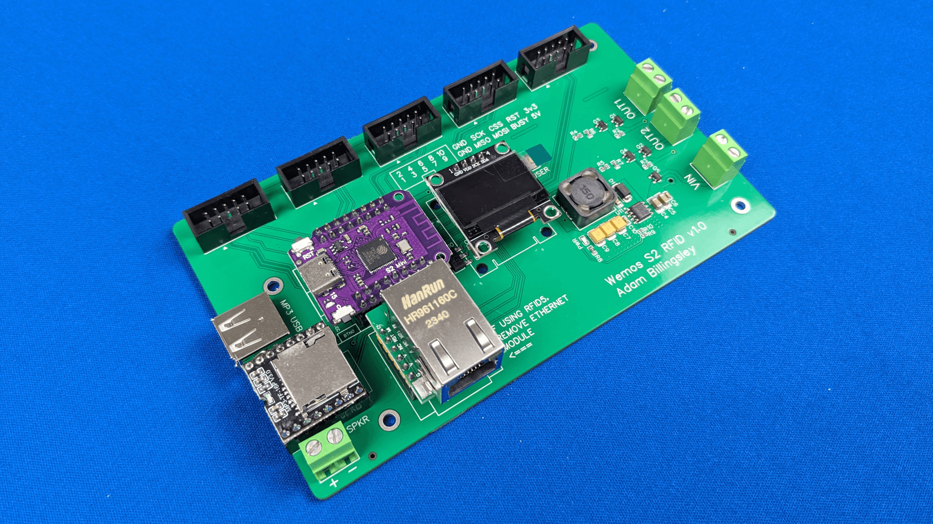 Wemos S2 RFID Board