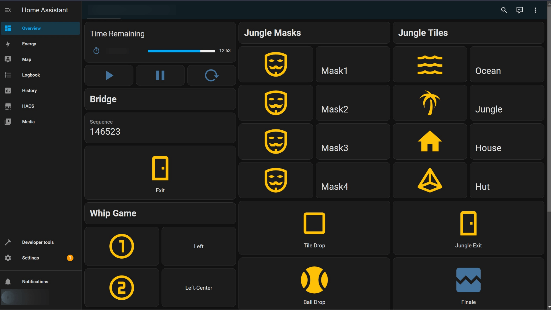 Homeassistant UI